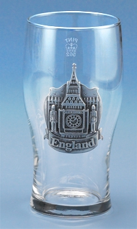 ENGLAND PINT GLASS