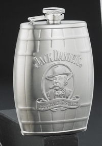 Jack Daniel's Cameo 6 Oz. Barrel Flask