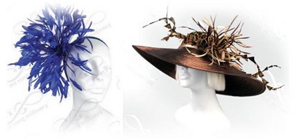 Feathered Church Hats Feathered Church Hats