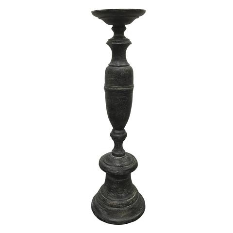 Cast Aluminum Pedestal (Antique Lead Finish) Cast Aluminum Pedestal (Antique Lead Finish)