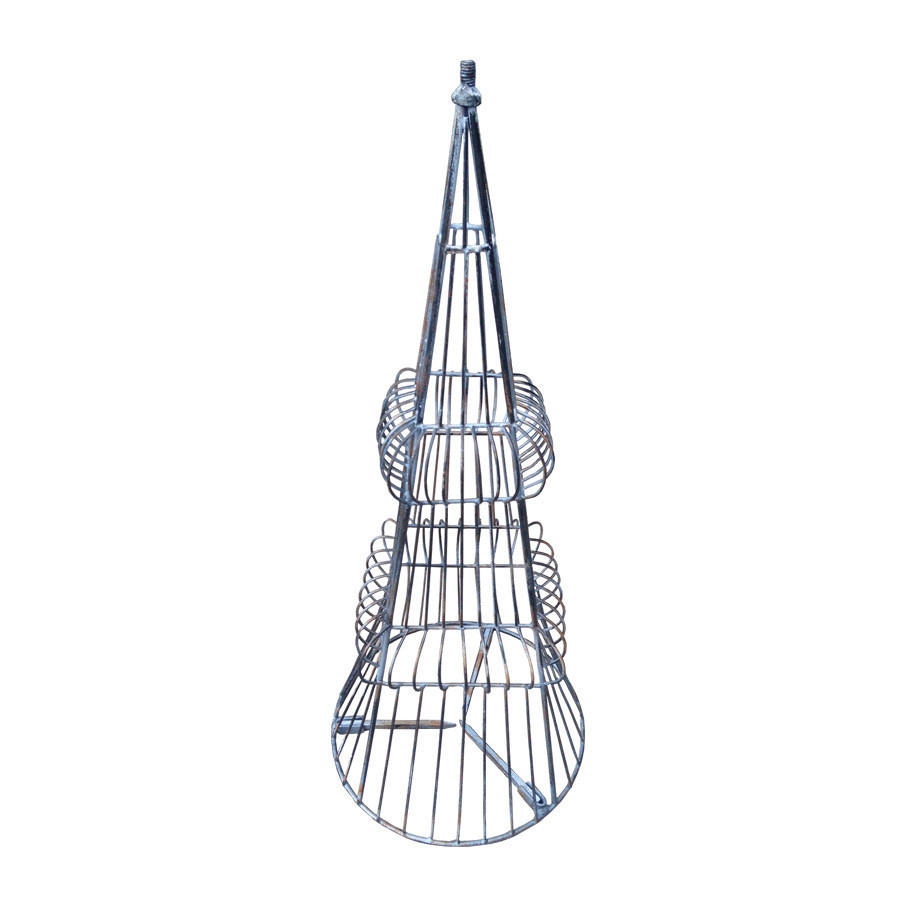French Topiary Pedestal Base (Wrought Iron w/Antique Finish) French Topiary Pedestal Base (Wrought Iron w/Antique Finish)