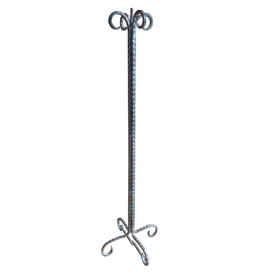 Hammered Steel Pedestal Base (Wrought Iron w/Antique Finish) Hammered Steel Pedestal Base (Wrought Iron w/Antique Finish)