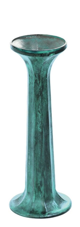 Pillar Cast Iron Pedestal (Cast Iron w/Antique Painted Finish) Pillar Cast Iron Pedestal (Cast Iron w/Antique Painted Finish)