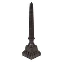 Cast Aluminum Pedestal (Copper & Green Patina Finish) Cast Aluminum Pedestal (Copper & Green Patina Finish)