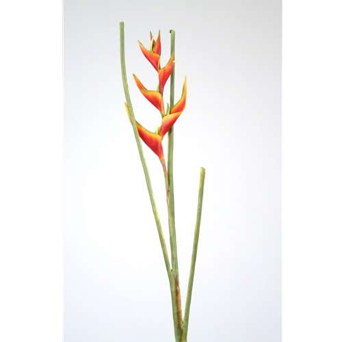 DIY Flower 41'L Artificial Red Mini Heliconia Stem (Pack of 6; 36/Case)