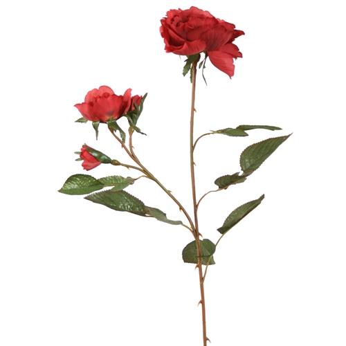 DIY Flower Cherry Red Nun Rose