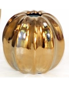 Small Luster Ball Vase in Burnt Gold (sold in multiples of 8)