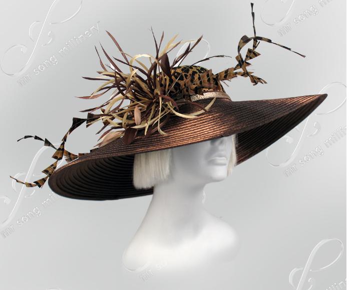 Feathered Church Hats