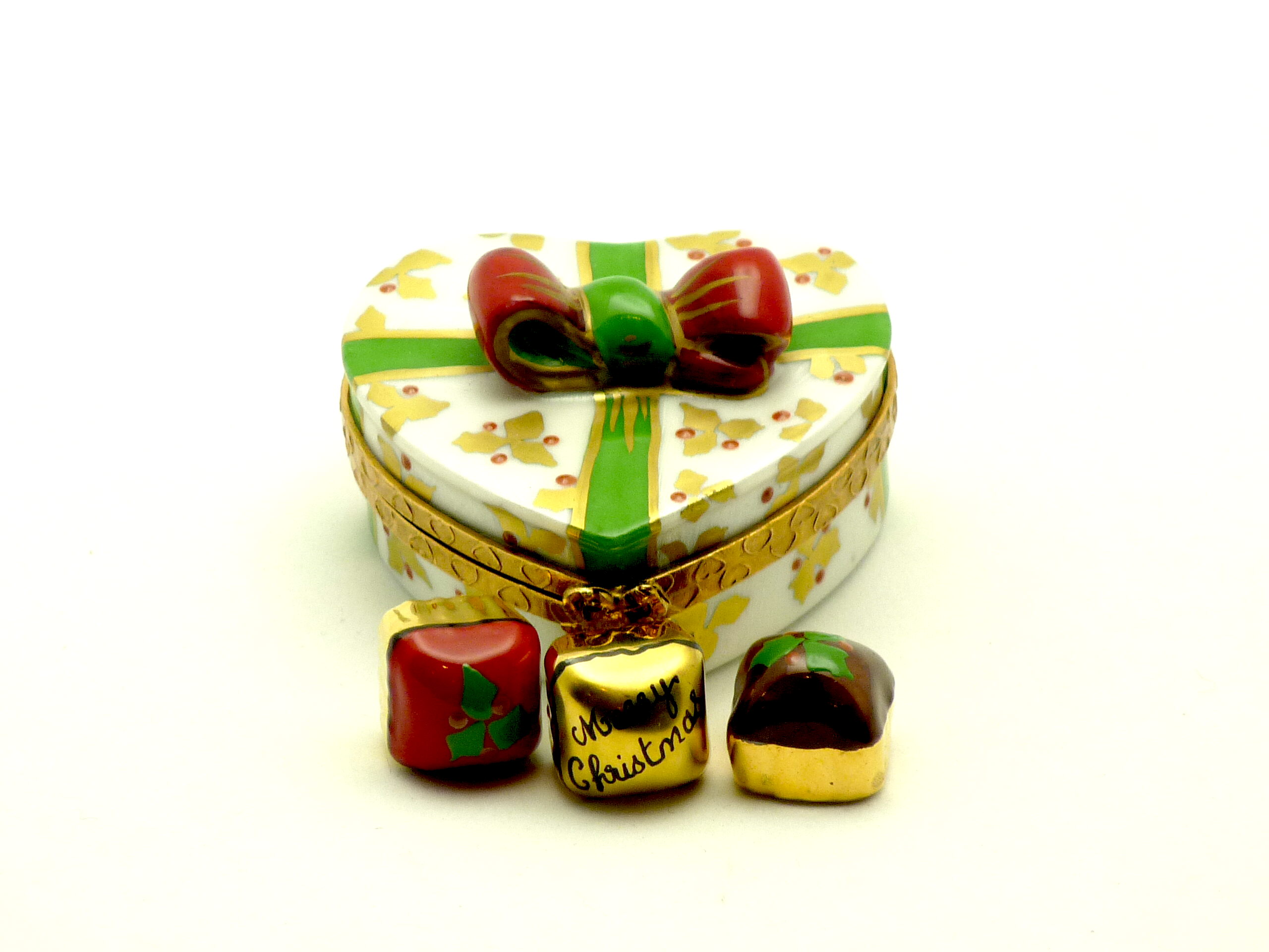 Heart with chocolat : Christmas décor