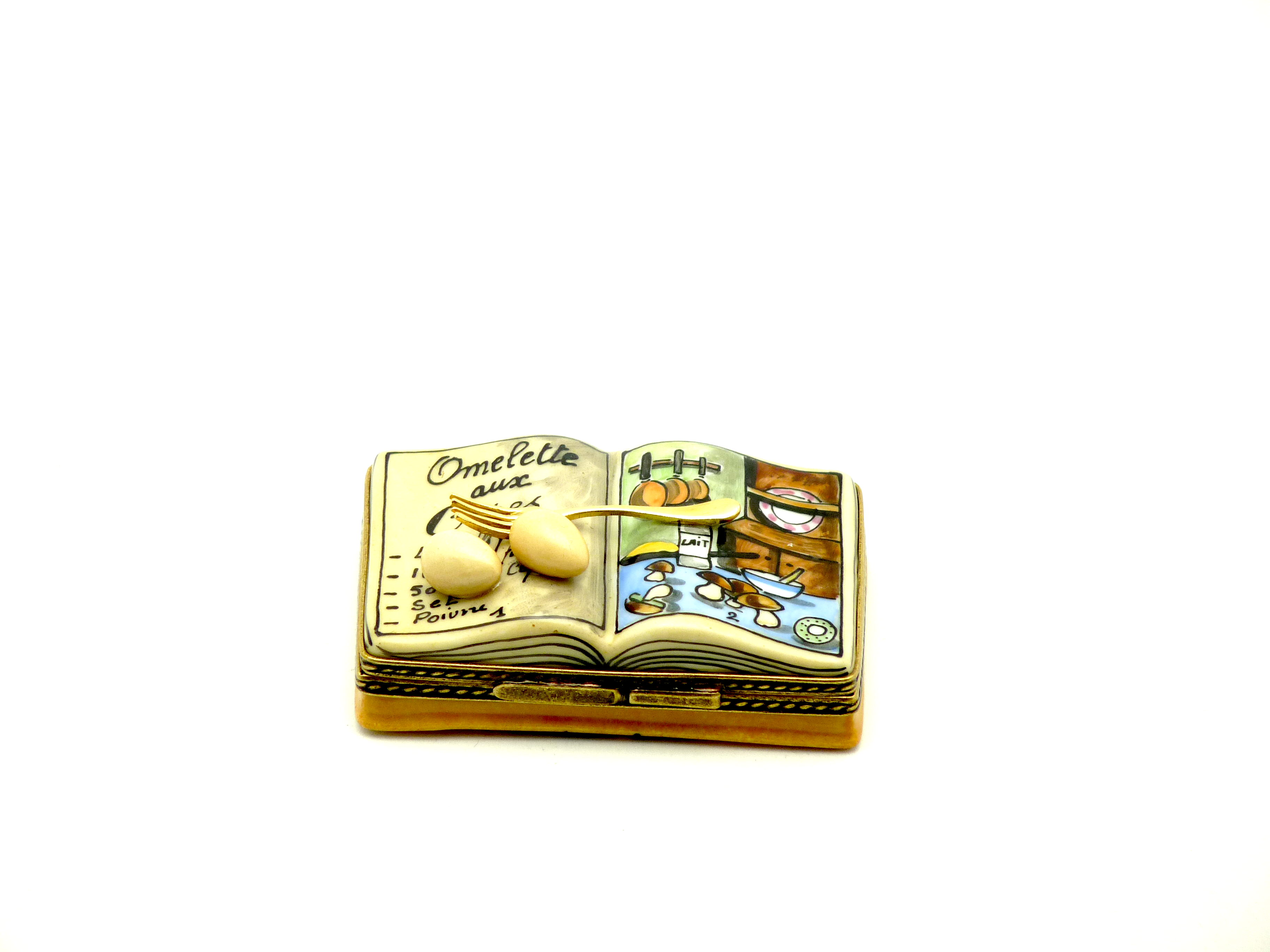 Book omelette with 2 eggs