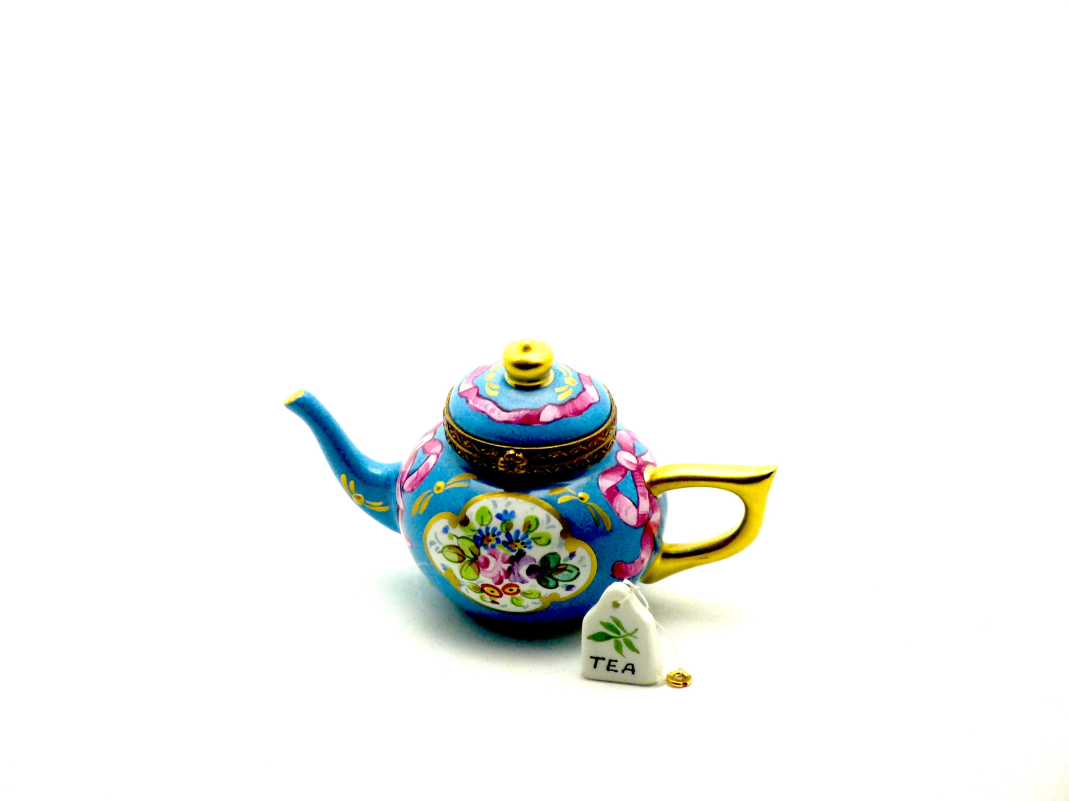 Teapot -blue