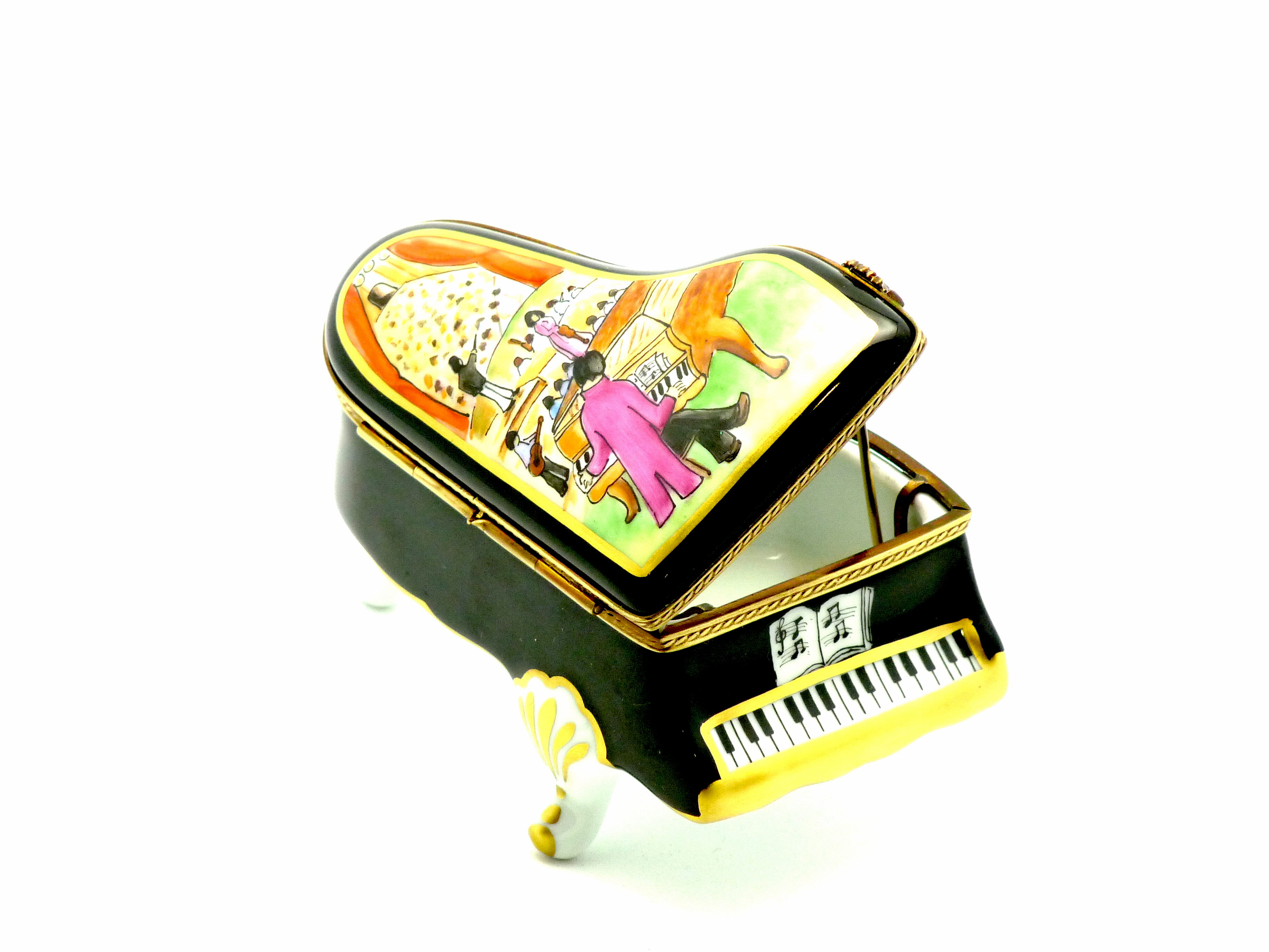 Grand piano with orchestra