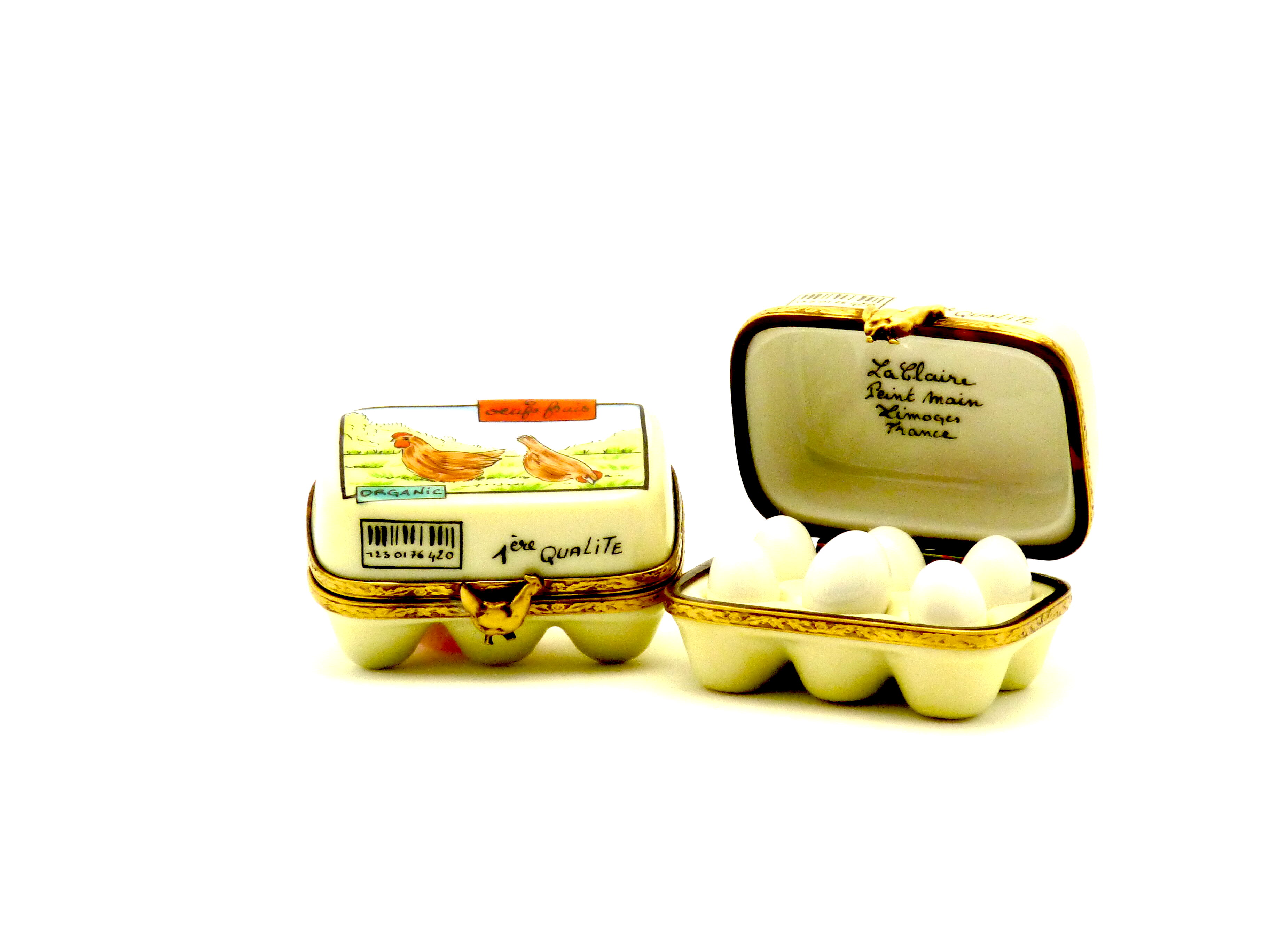 Egg carton with 6 eggs -Organic
