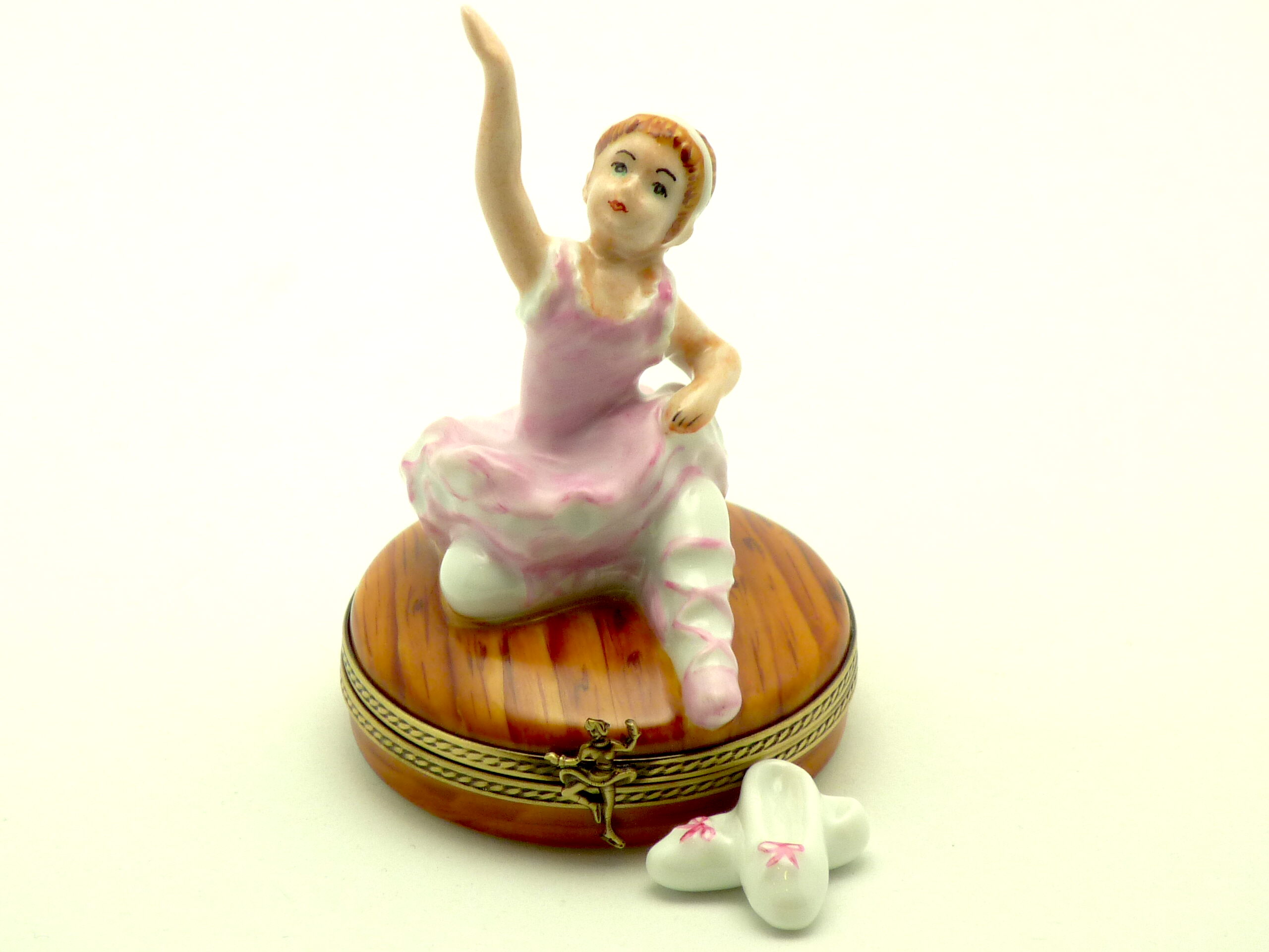 Ballet danser with ballet slippers