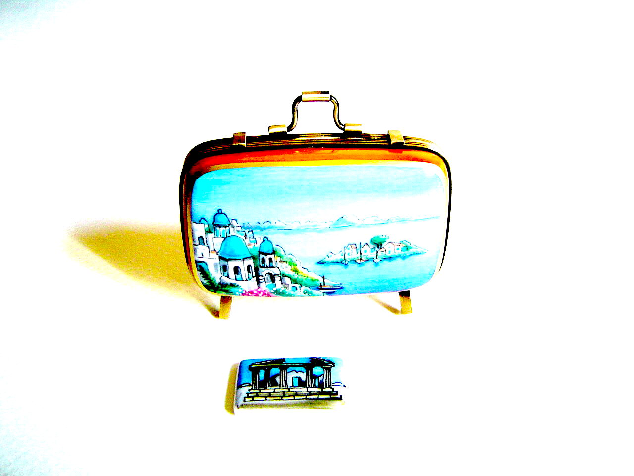 Suitcase Greek Island