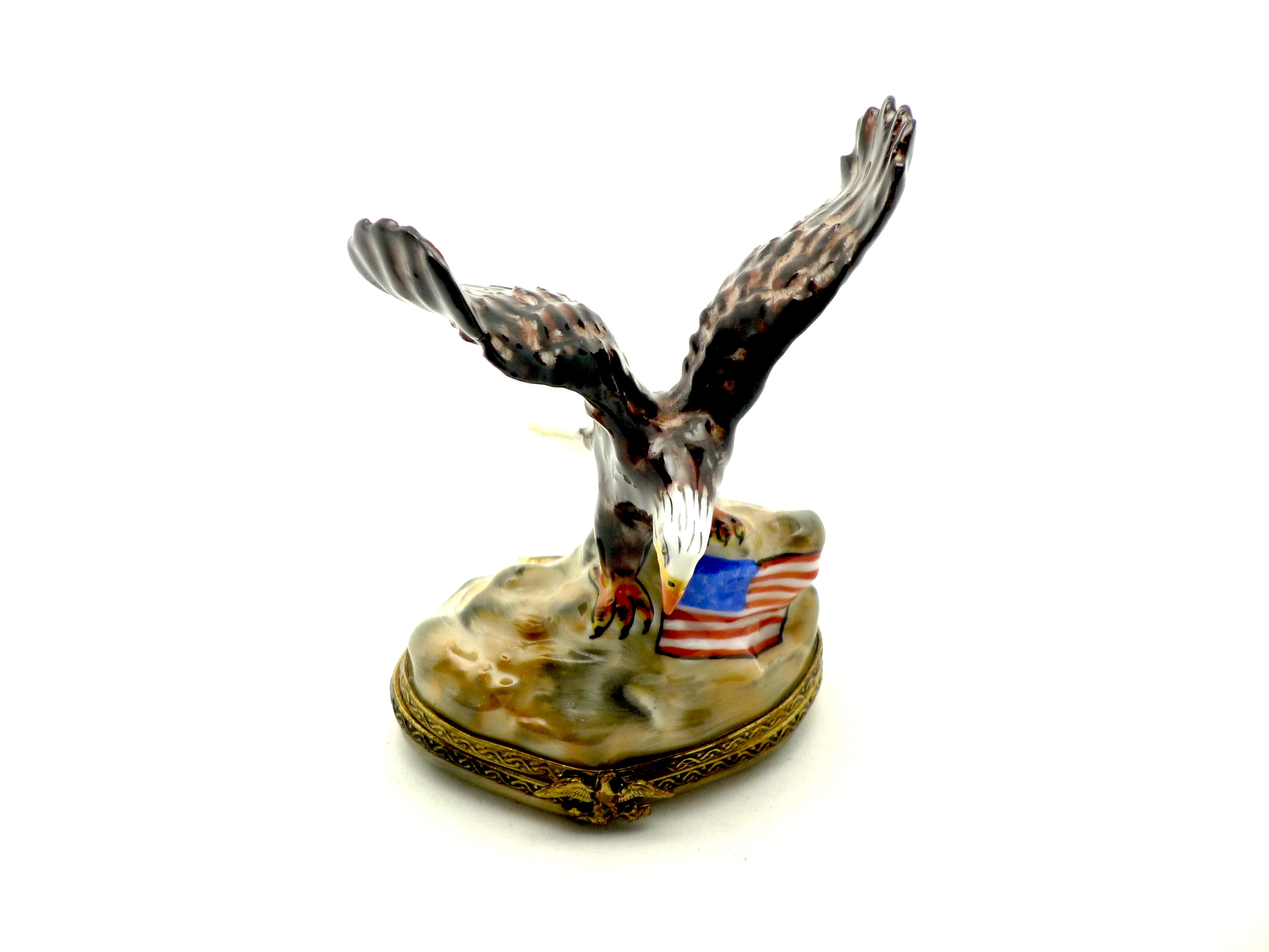 Eagle with American Flag