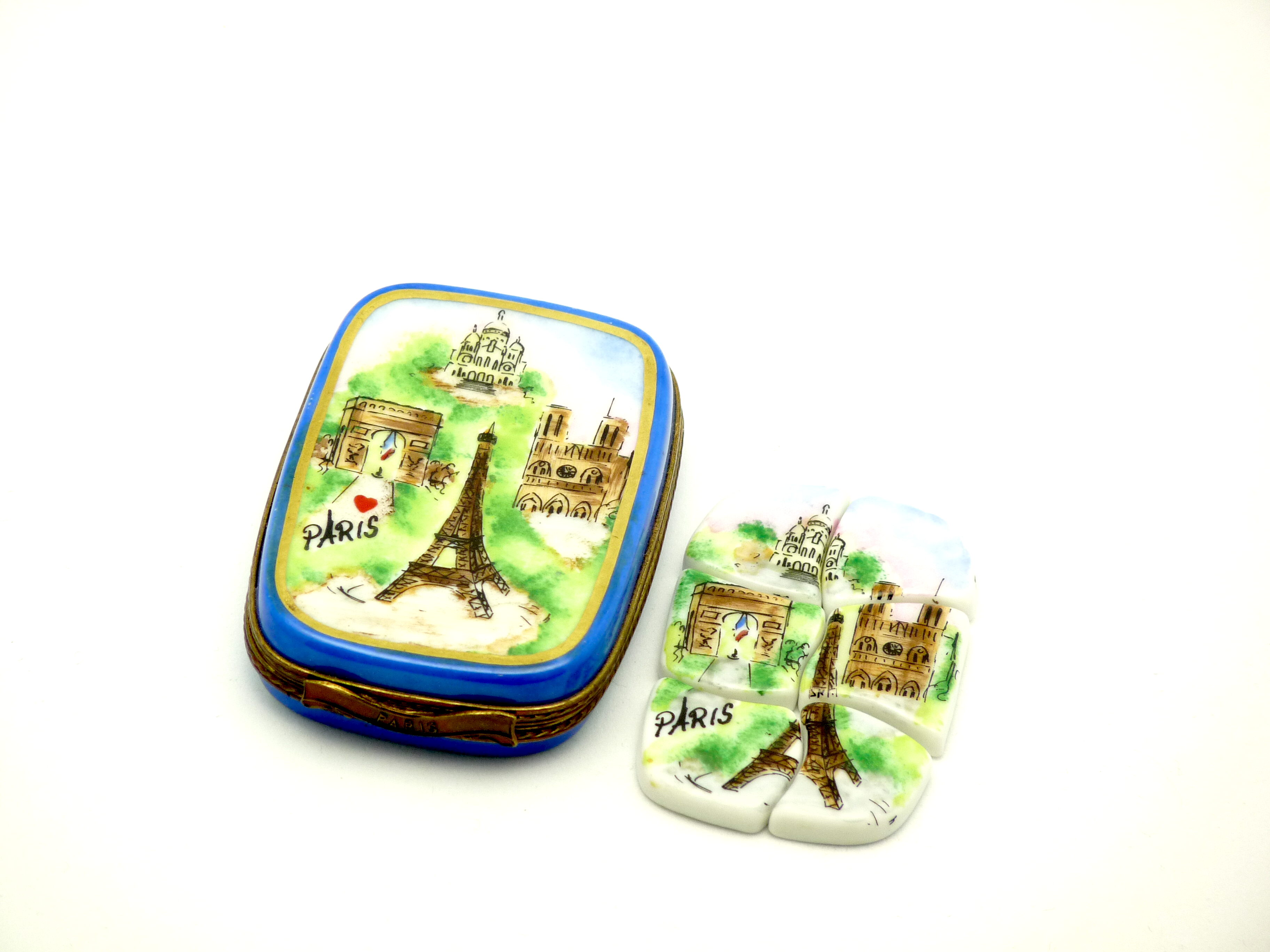 Puzzle box - Paris monuments