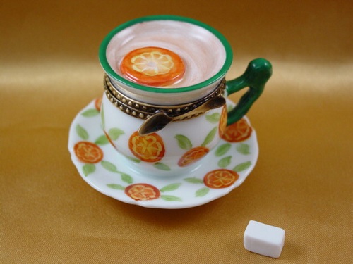 Cup of tea - orange