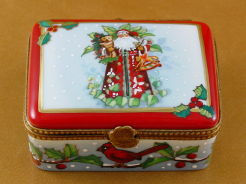Lynn Haney - Holly and ivy Santa - Studio collection