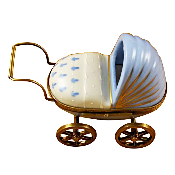 BLUE BABY CARRIAGE