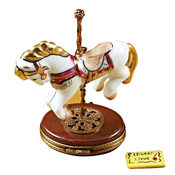 MERY GO-ROUND HORSE