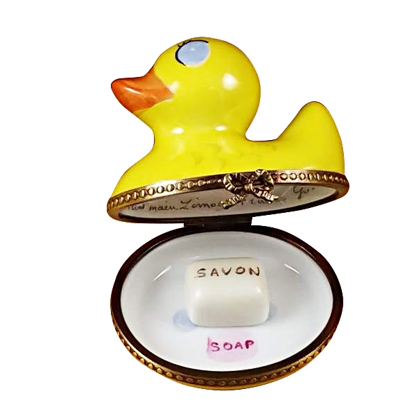 Rubber Duck with Yellow Soap