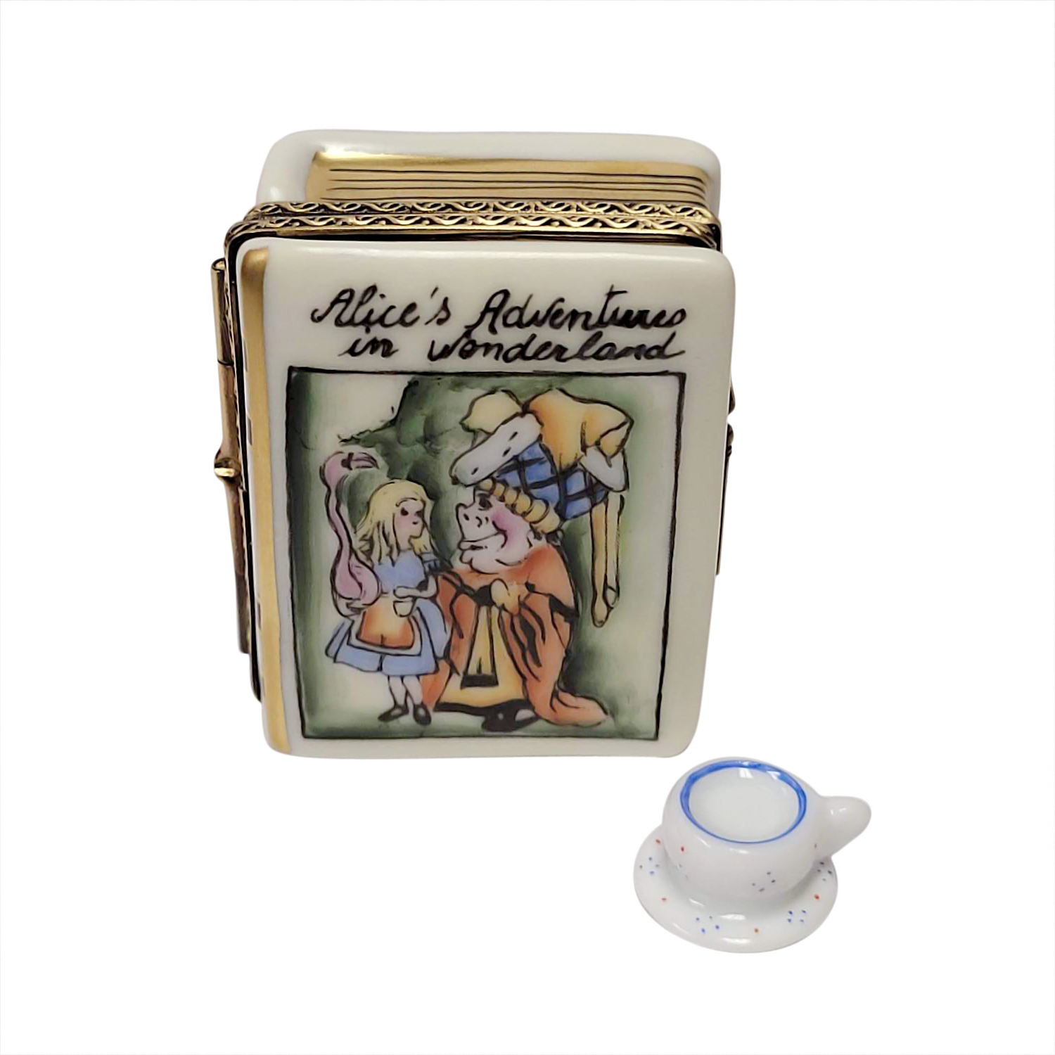 Alice in Wonderland Book with Removable Tea Cup