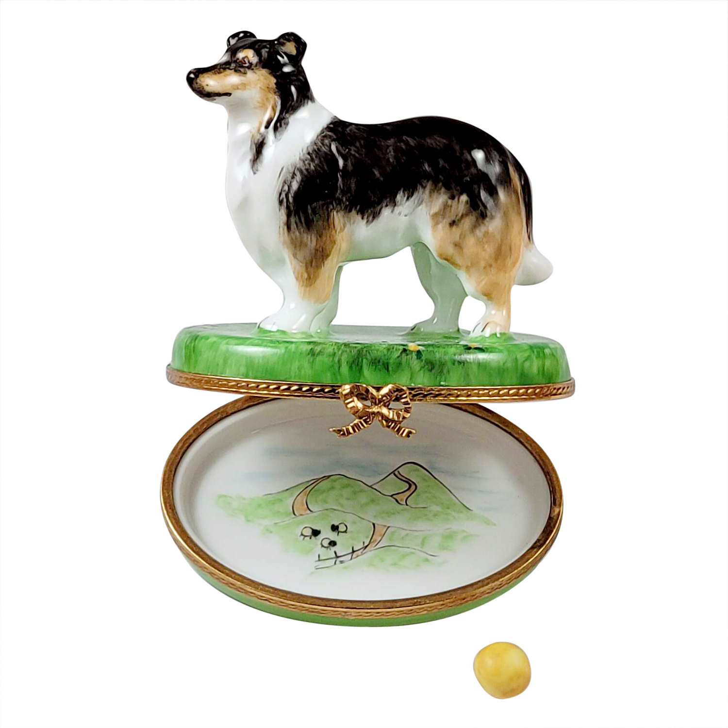 Sheltie with Removable Ball