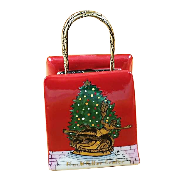 Christmas shopping bag