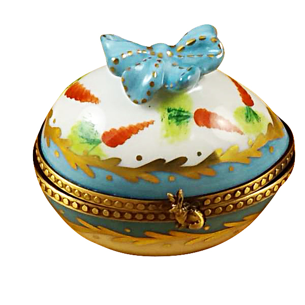 Egg W/Bow & Bunny