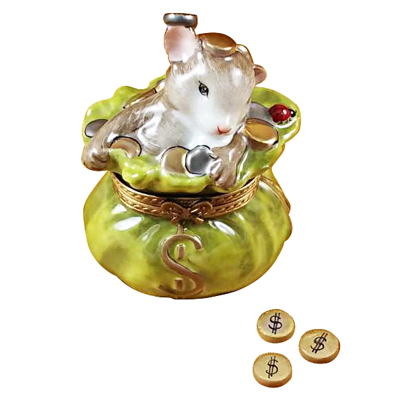 Mouse in money bag