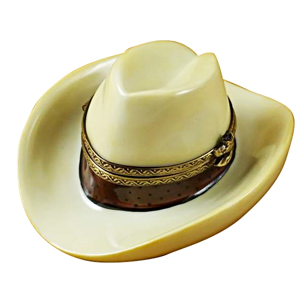 COWBOY HAT - Limoges Boxes and Figurines - Limoges Factory Co.