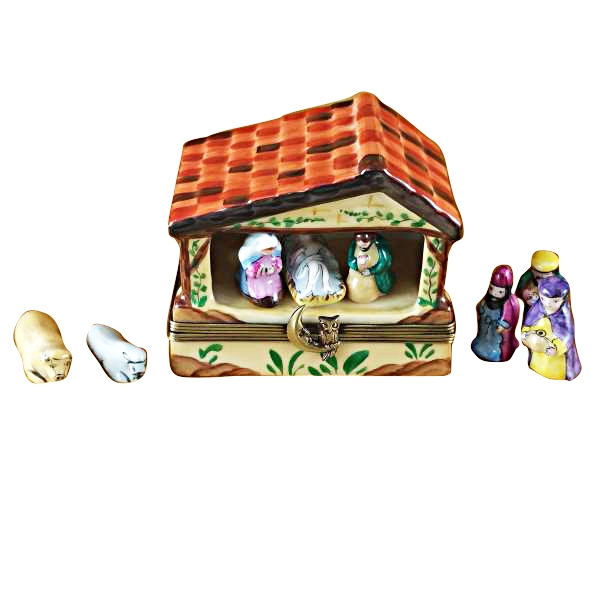 MANGER W/8 REMOVABLE PIECES