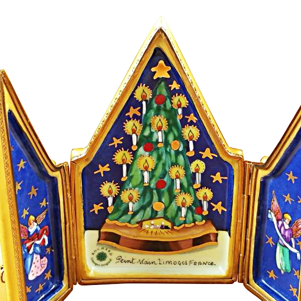 Triptych christmas tree