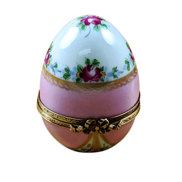 Pink Egg w/ Flowers