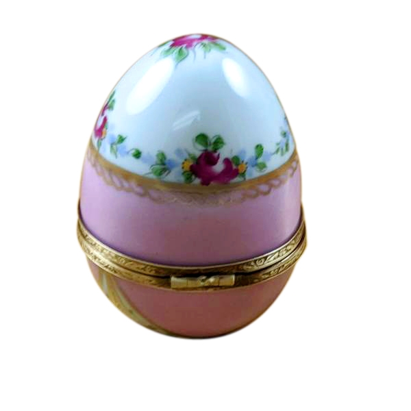 Pink Egg w/ Flowers