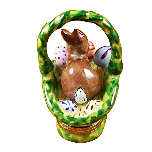 Rabbit basket/easter eggs