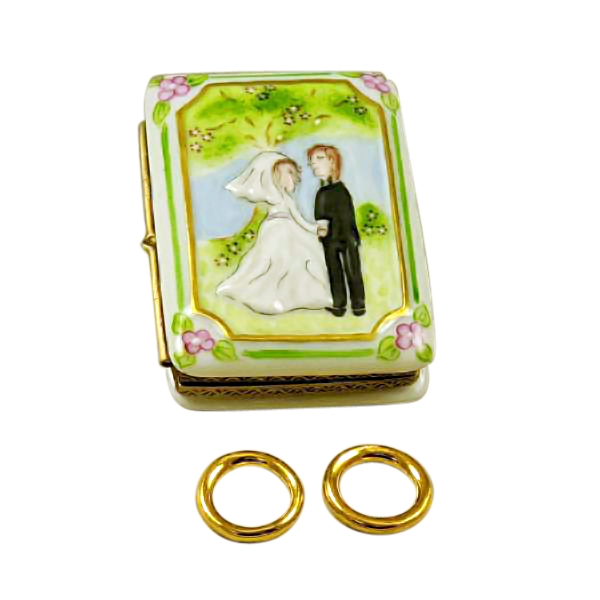 Wedding Book With 2 Removable Rings