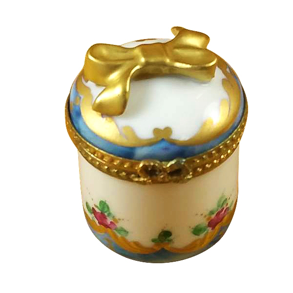Roses w/gold heart - Limoges Boxes and Figurines - Limoges Factory Co.