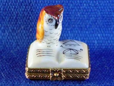 MINI OWL ON BOOK