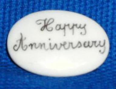 HAPPY ANNIVERSARY FILLER - PRICE CODE IS FOR TWO PIECES