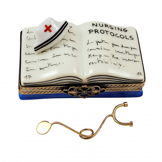 Nursing Book With Removable Stethoscope