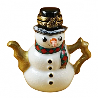 Snowman teapot