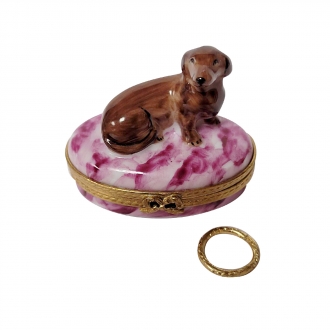 Dog Limoges Boxes and Figurines - Limoges Boxes and Figurines - Limoges ...