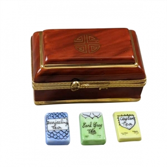 TEA BOX WITH 3 REMOVABLE TEA BAGS