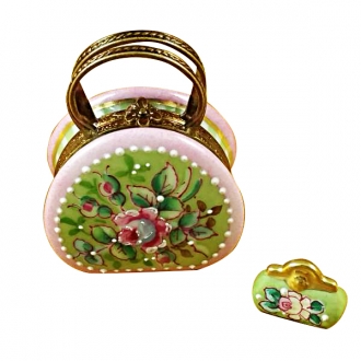 Round purse w/coin wallet victoria..