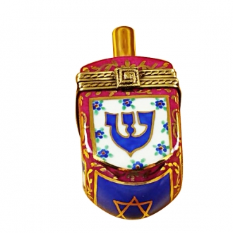Dreidel blue/maroon