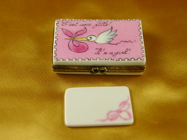 Pink stork it's a girl