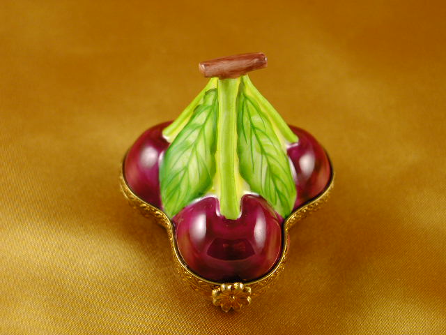 Three mini cherries