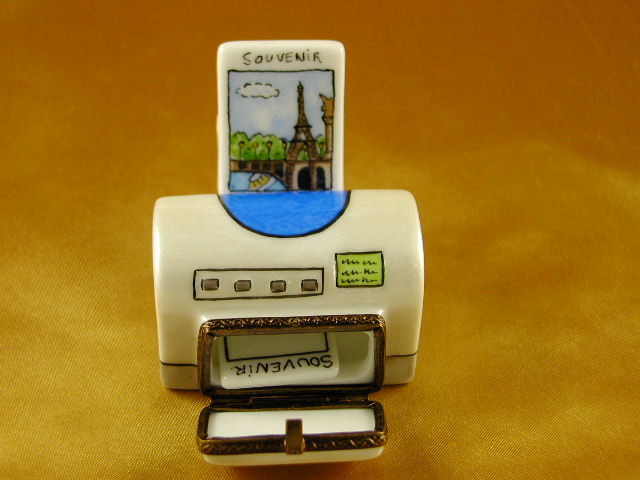 Ink jet printer eiffel tower
